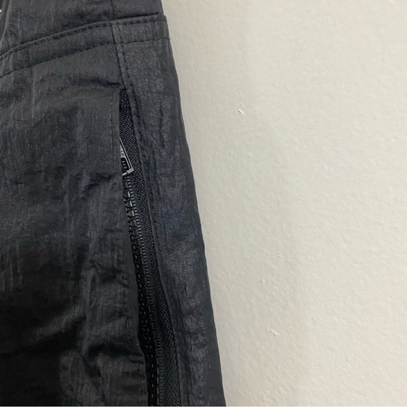 Obermeyer Size 12 Women’s Black Nylon Track Ski Snow Pants Unlined High Rise - Picture 5 of 11